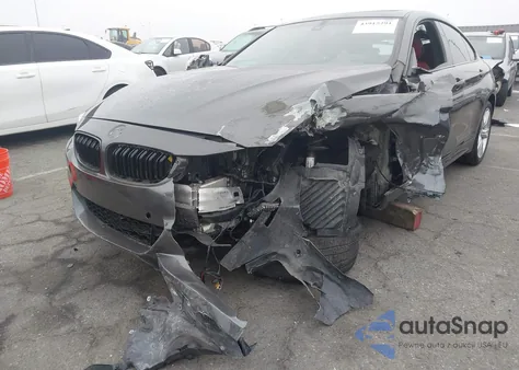 2018 BMW 430I Gran Coupe из США, поврежденный, VIN WBA4J1C5XJBG77753